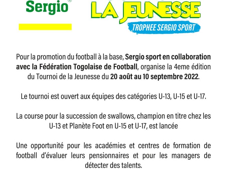 Tournoi de la jeunesse 4ème édition